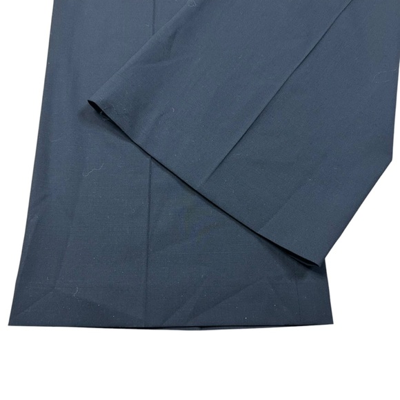 Lafayette 148 New York Black Wool Blend Wide Leg Pants Capsule Wardrobe - Picture 6 of 13